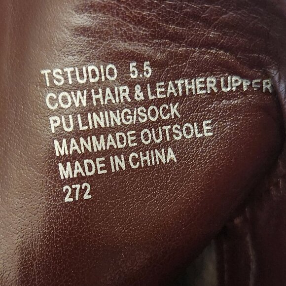 Steve Madden "TStudio" Peace and Love Booties. NWT. Size 5.5 - Picture 11 of 11